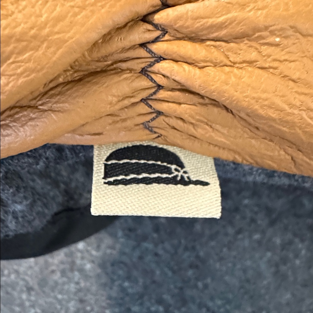 Gray and Tan Stormy Kromer mittens - Picture 7 of 7